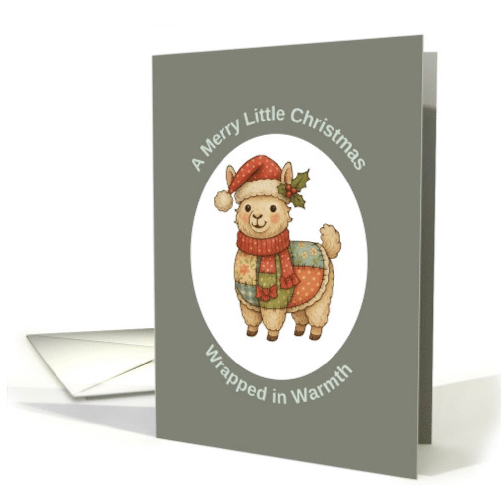 🦙🎄 A Merry Little Christmas - Wrapped in Warmth! 🎄🦙