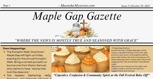 Welcome to Issue Two of the Maple Gap Gazette