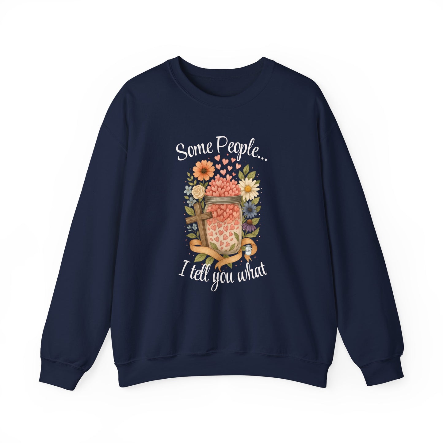 Some People Cozy Sweatshirt, cozyFashion, Inspirational Gift, Unisex Sweater