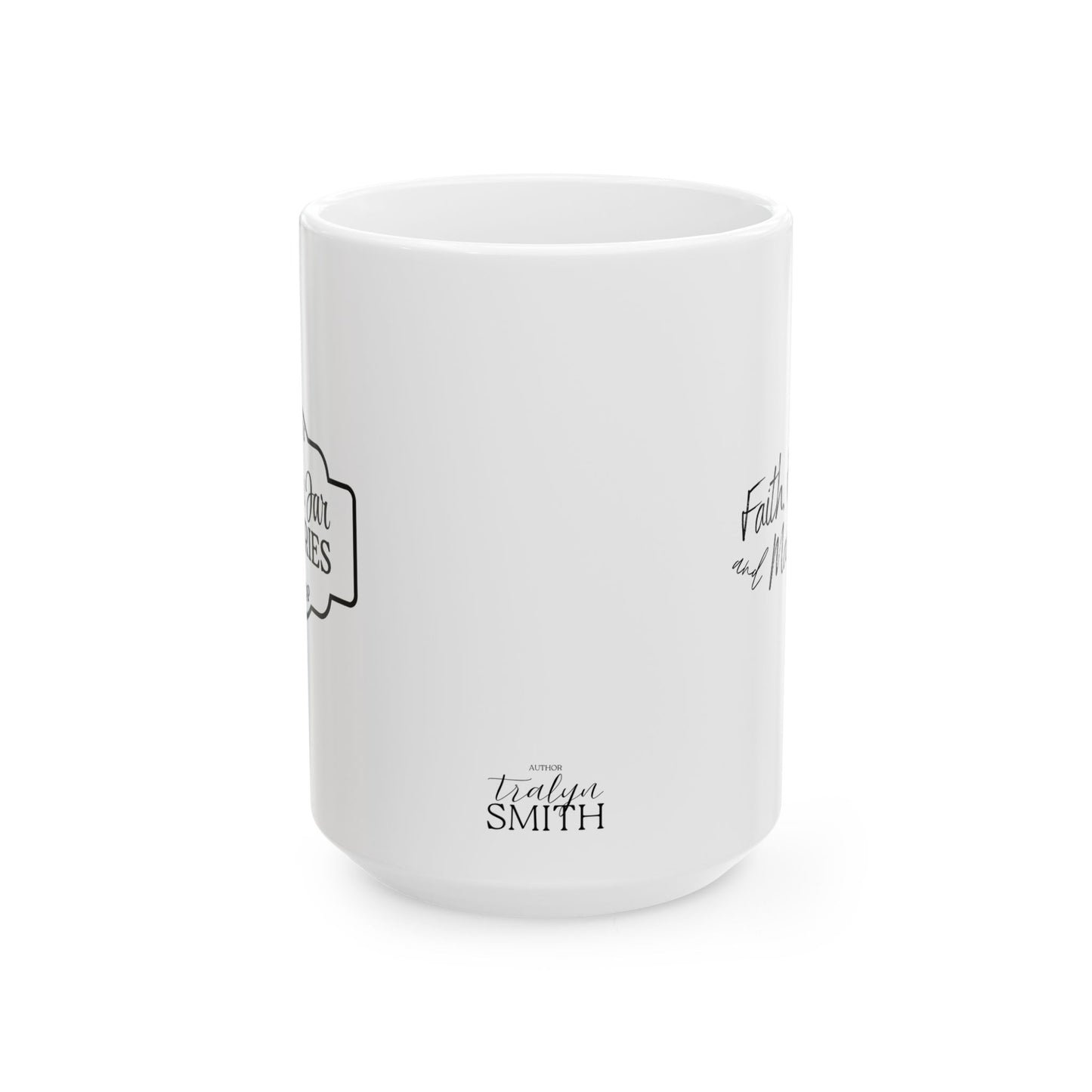 Mason Jar Mysteries “Faith, Friendship and Mason Jars” Coffee Lover's Ceramic Mug, Funny Gift for Friends, Office Humor, Personalized Drinkware, Unique Housewarming Mug