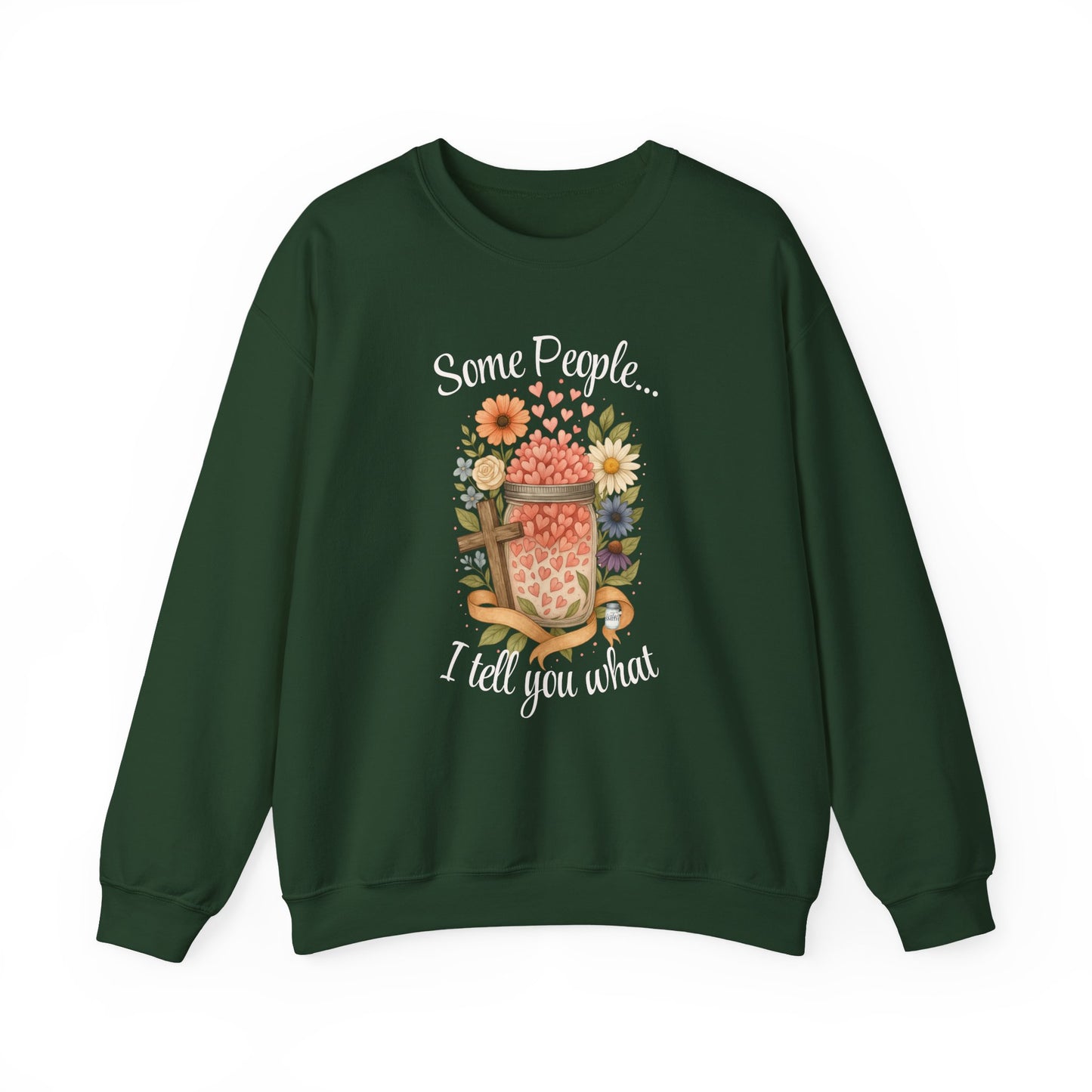 Some People Cozy Sweatshirt, cozyFashion, Inspirational Gift, Unisex Sweater
