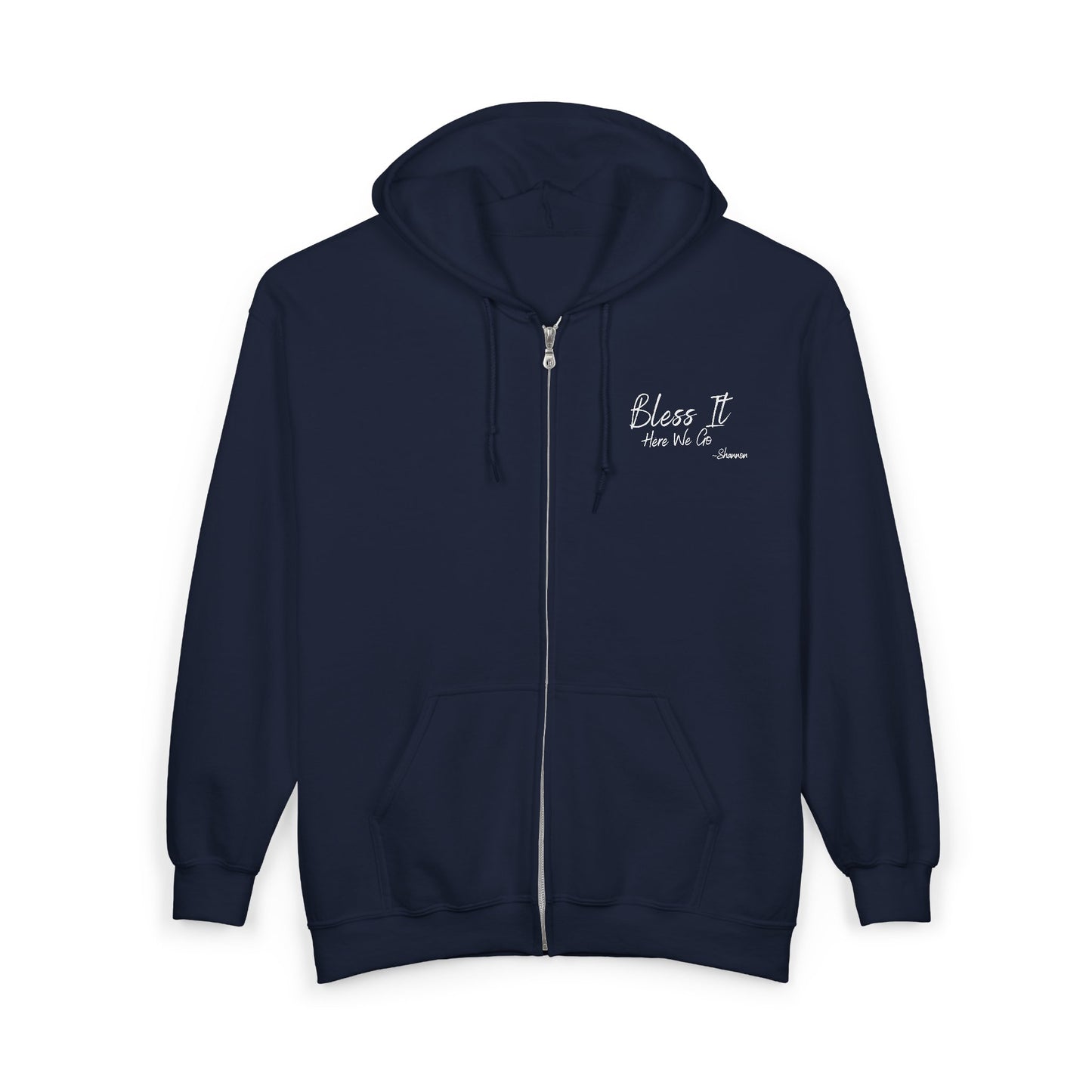 Bless It, Mason Jar Mysteries Hoodie - Mason Jar Mysteries ets 2005 Maple Gap on the back