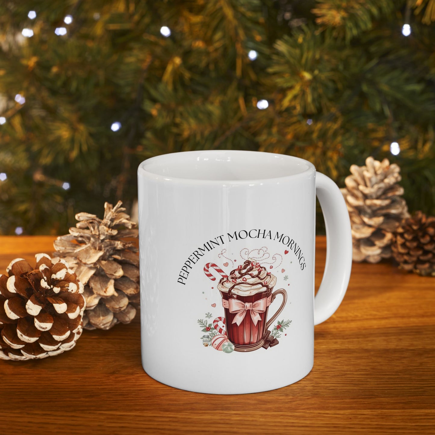 Peppermint Mocha Mornings Cup | Mason Jar Mysteries Cup