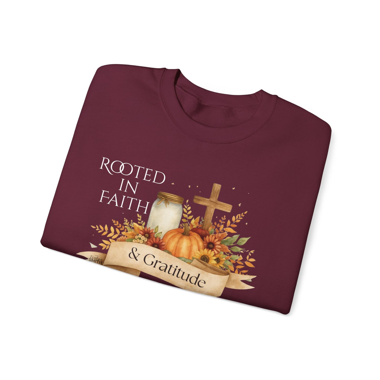 Rooted in Faith & Gratitude Sweatshirt 🍂