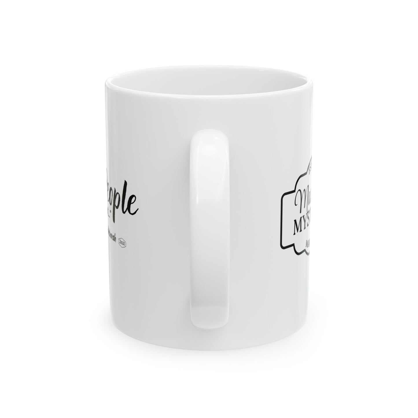 “Some People”Mason Jar Mysteries  Coffee Lover's Ceramic Mug, Funny Gift for Friends, Office Humor, Personalized Drinkware, Unique Housewarming Mug