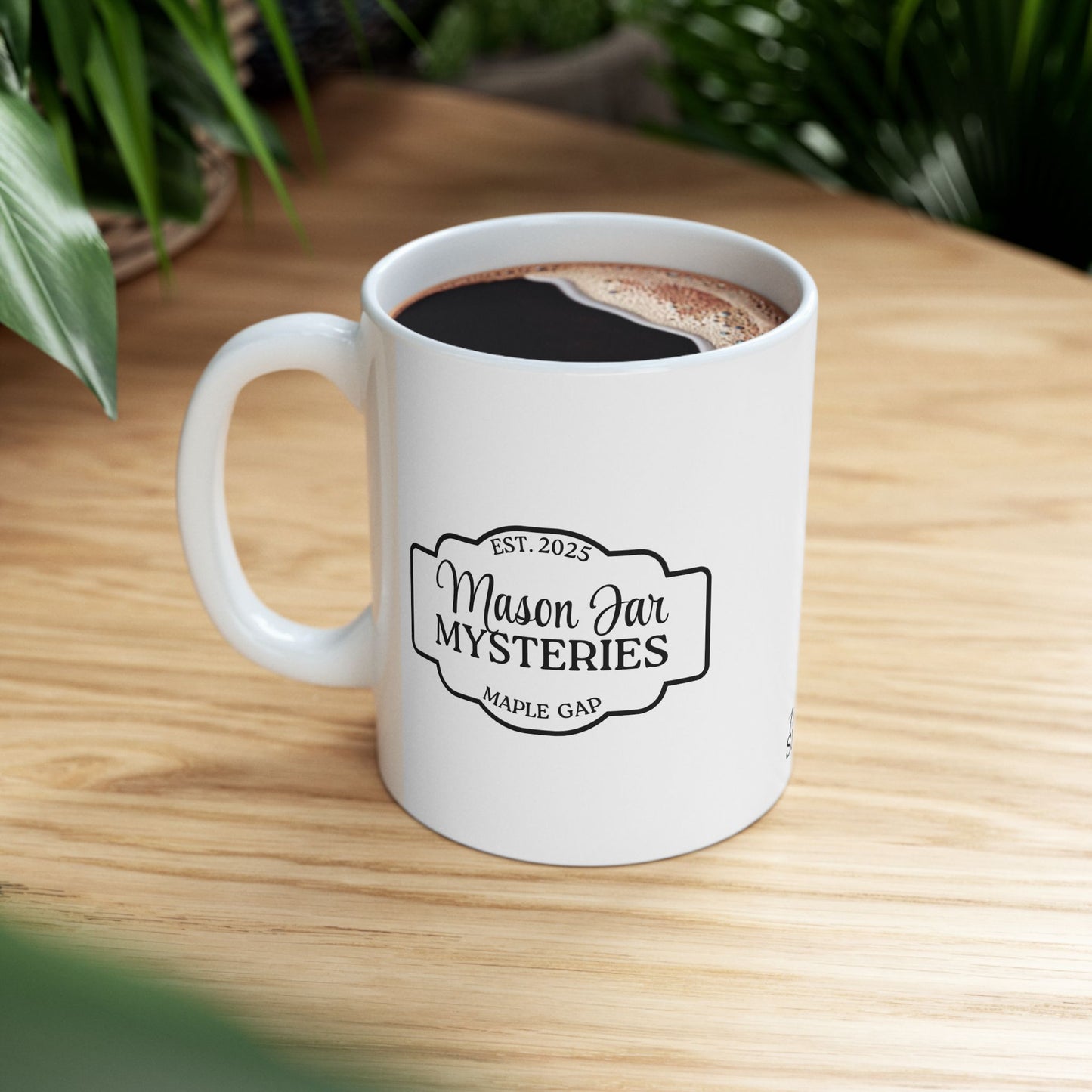 Mason Jar Mysteries  “Oh My Heck” Coffee Lover's Ceramic Mug, Funny Gift for Friends, Office Humor, Personalized Drinkware, Unique Housewarming Mug