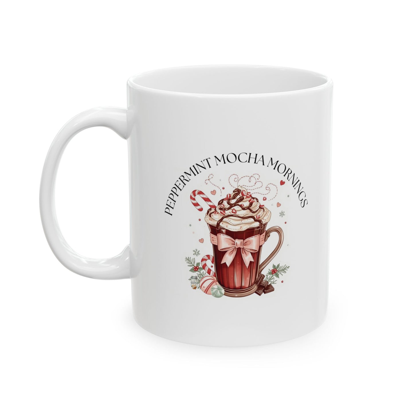 Peppermint Mocha Mornings Cup | Mason Jar Mysteries Cup