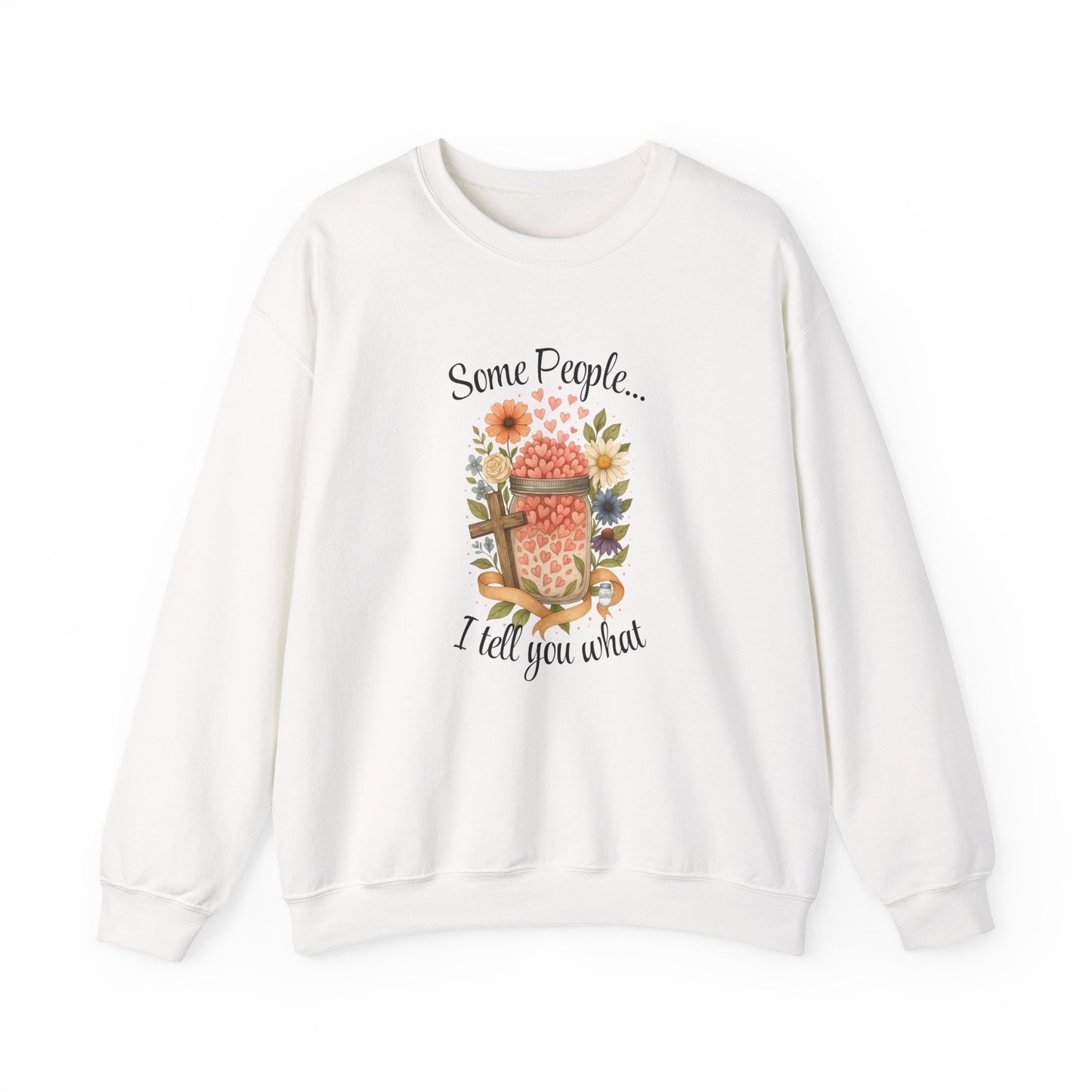 Some People Cozy Sweatshirt, cozyFashion, Inspirational Gift, Unisex Sweater