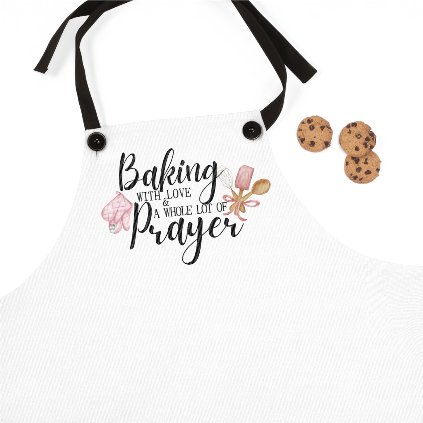 🧁 Baking with Love & a Whole Lot of Prayer Apron