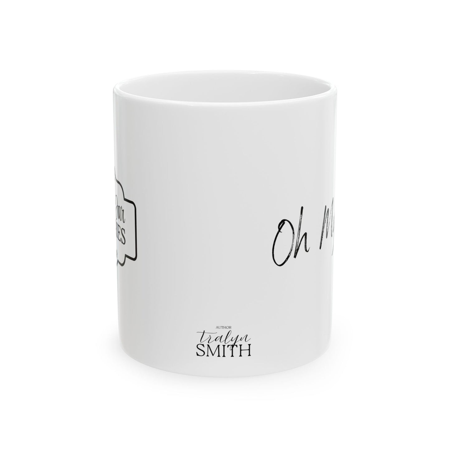 Mason Jar Mysteries  “Oh My Heck” Coffee Lover's Ceramic Mug, Funny Gift for Friends, Office Humor, Personalized Drinkware, Unique Housewarming Mug