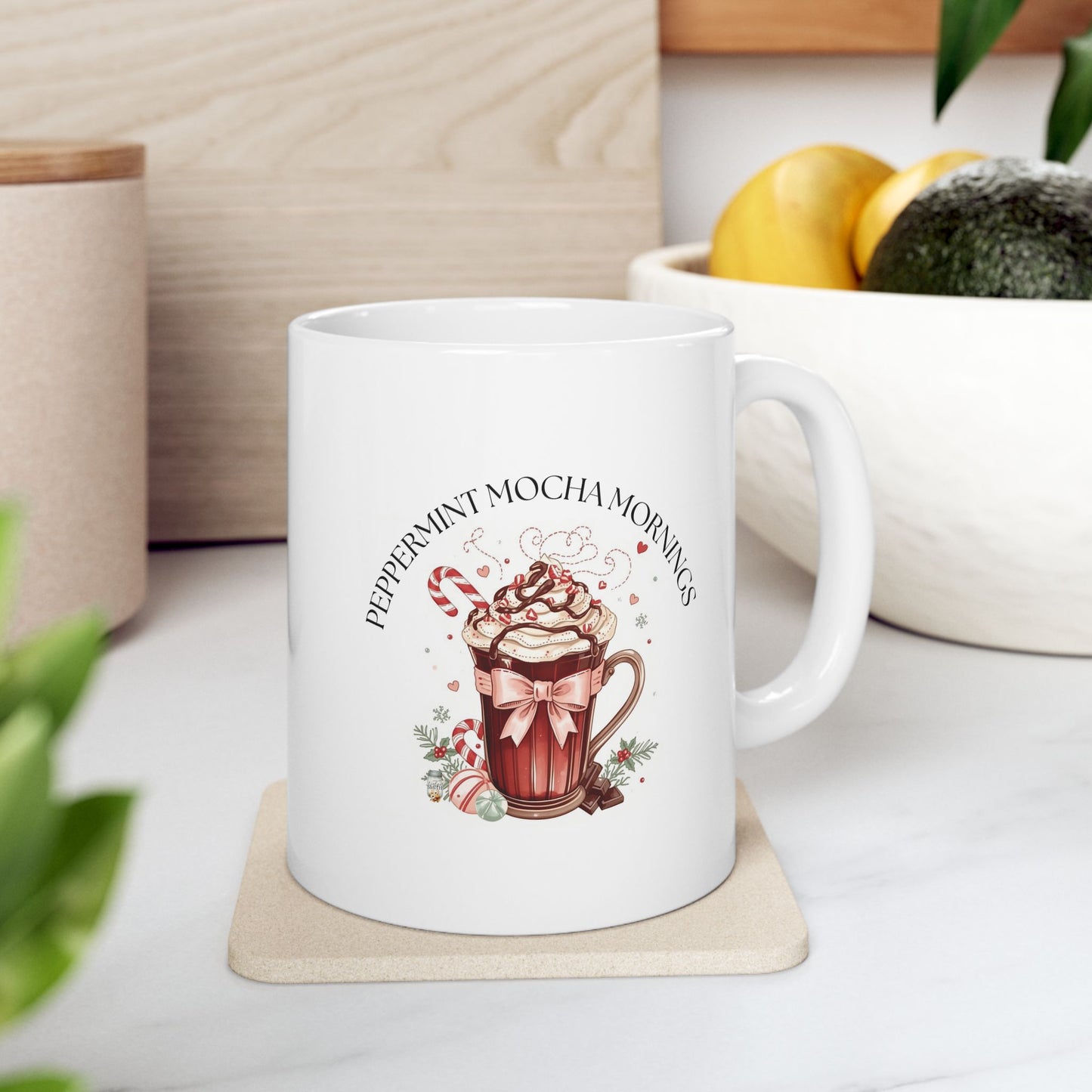 Peppermint Mocha Mornings Cup | Mason Jar Mysteries Cup