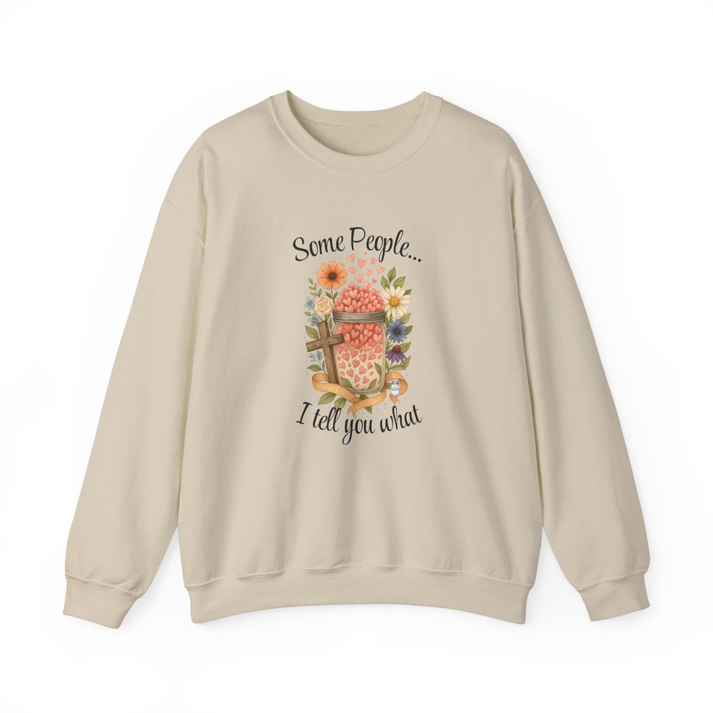 Some People Cozy Sweatshirt, cozyFashion, Inspirational Gift, Unisex Sweater