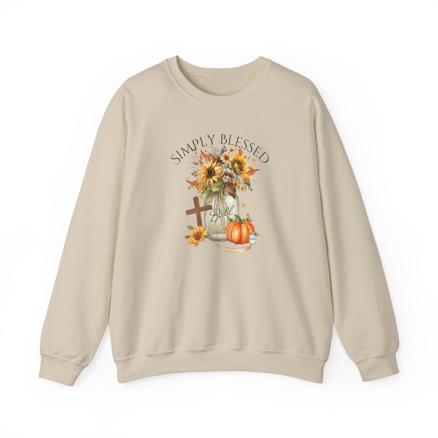 Simply Blessed Fall Faith Crewneck Sweatshirt, Comfortable Casual Wear, Gifts for Friends, Religious Apparel, Cozy Fall Fashion, Perfect for All [...]