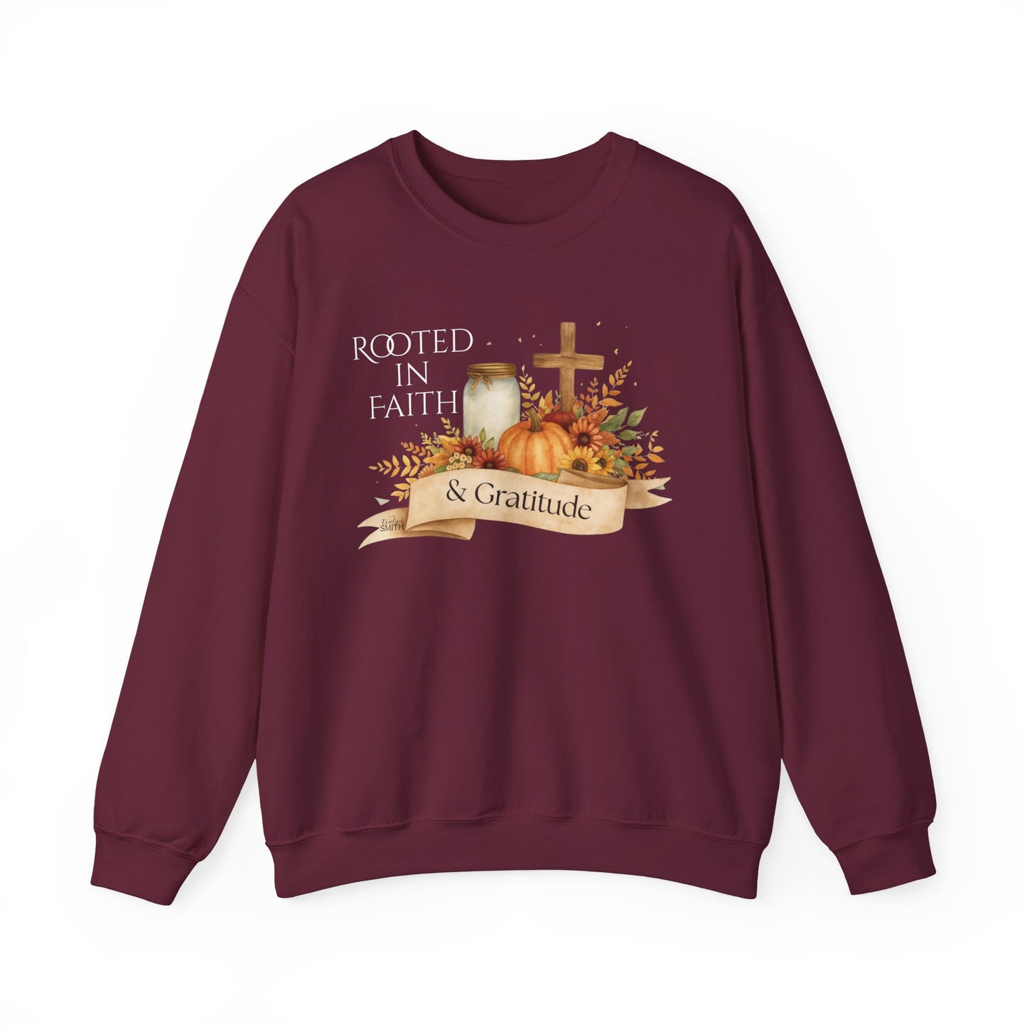 Rooted in Faith & Gratitude Sweatshirt 🍂