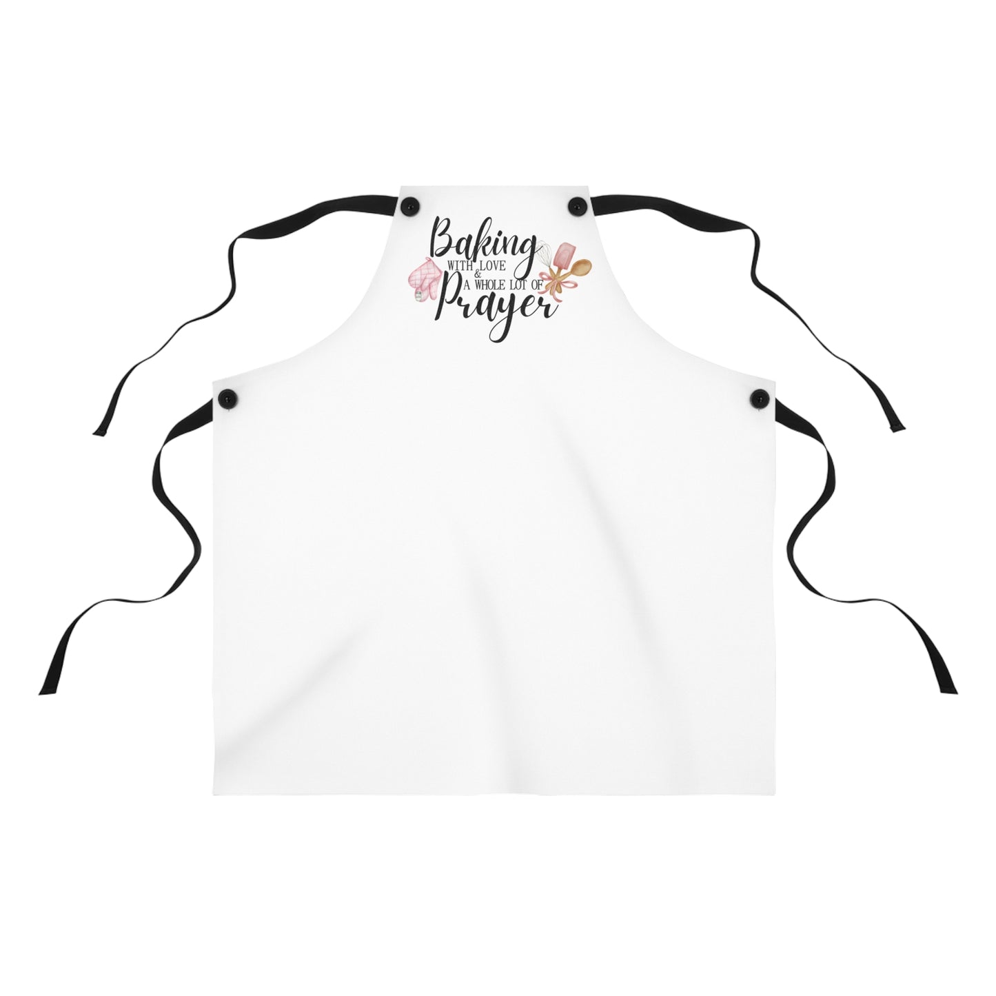 🧁 Baking with Love & a Whole Lot of Prayer Apron