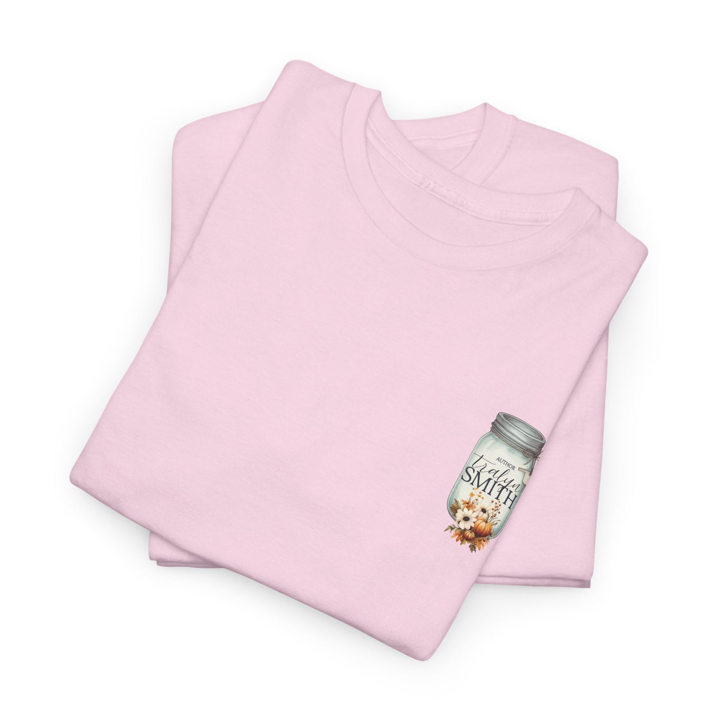 🫙 Author Tralyn Smith Logo T-Shirt, Personalized Gift, Fall Decor, Country Life Tee, Perfect for Thanksgiving, Family Gatherings, [...]