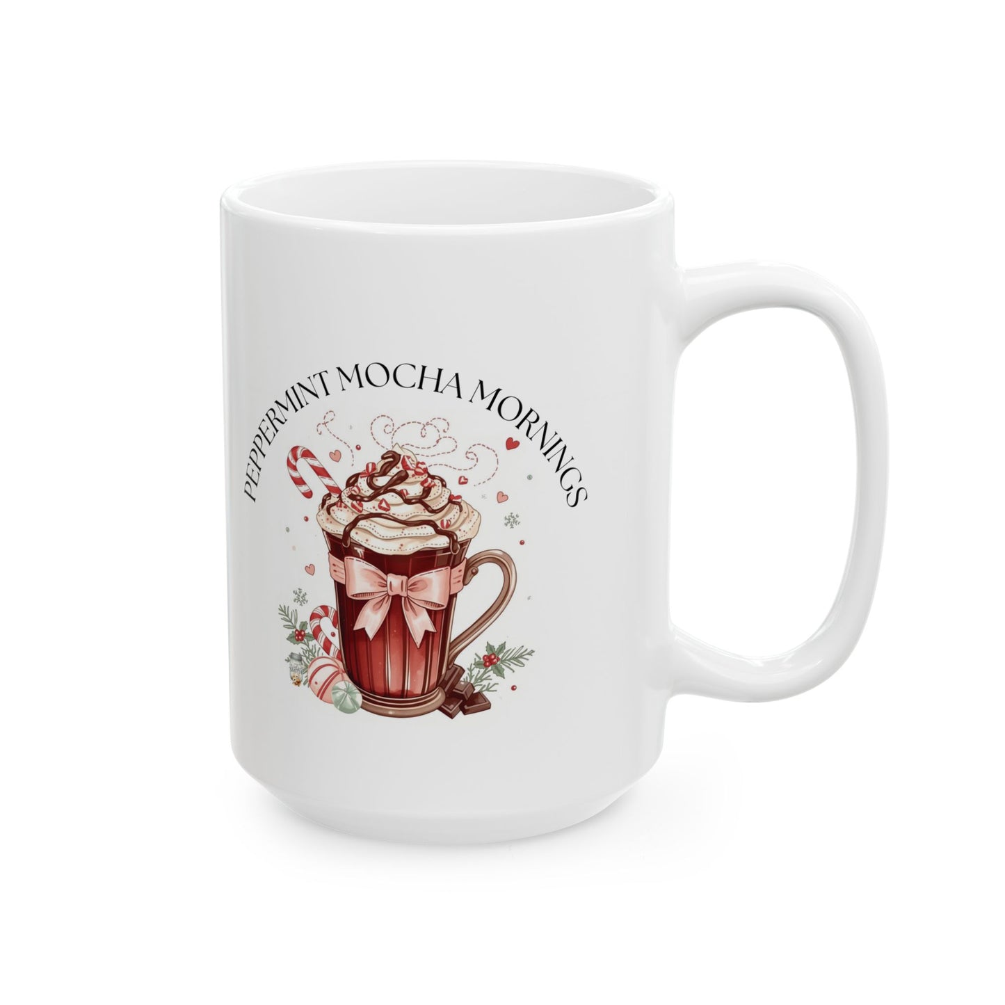 Peppermint Mocha Mornings Cup | Mason Jar Mysteries Cup