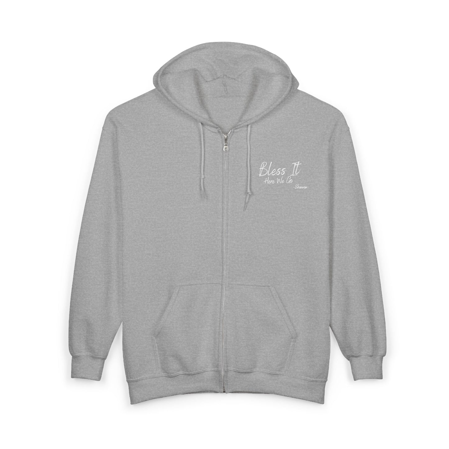 Bless It, Mason Jar Mysteries Hoodie - Mason Jar Mysteries ets 2005 Maple Gap on the back