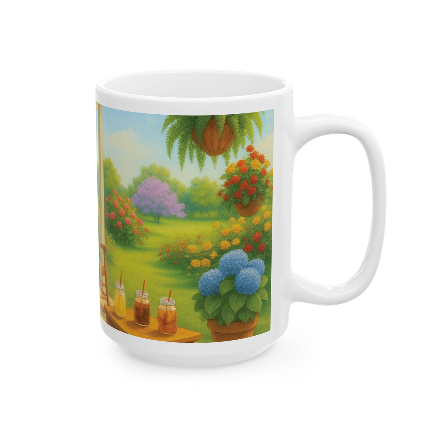 ☕️ My Jar Runneth Over - by Mason Jar Mysteries Mug  |  Mason Jar Cozy Mystery Book Lover Gift